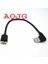 5 Gbps 30 cm USB 3.0 Sağ Açılı A Erkek Mikro B Erkek 10 Pin Kısa Adaptör Kablosu Mobil HDD Için Sol Açılı 90 Derece Aqjg (Yurt Dışından) 2