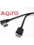 5 Gbps 30 cm USB 3.0 Sağ Açılı A Erkek Mikro B Erkek 10 Pin Kısa Adaptör Kablosu Mobil HDD Için Sol Açılı 90 Derece Aqjg (Yurt Dışından) 4