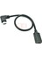 0.25 Metre Tip-C USB 3.1 Erkek - Usb-C Dişi 90 Derece Uzatma Veri Kablosu Uzatma Kablosu Tersinir Tasarım (Yurt Dışından) 1