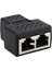 1 Ila 2 RJ45 Splitter Ağ Ethernet Kablosu Ağ Konektörü Dizüstü Bilgisayar Yerleştirme Istasyonları Lan Çift Bağlantı Noktalı Fiş (Yurt Dışından) 3
