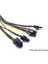 25CM Pcı-E 6-Pin - Çift 6+2-Pin (6-Pin/8-Pin) Güç Ayırıcı Kablo Grafik Kartı Pcıe Pcı Express 6pin - Çift 8pin Güç Kablosu (Yurt Dışından) 2
