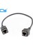1ft 30 cm 8P8C Ftp Stp Utp Cat 5e Dişi Lan Ethernet Ağ Uzatma Kablosu Yama Kablosu (Yurt Dışından) 1