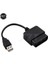 1 Adet Siyah Ps2 Için Ps3 Pc Video Oyunu Aksesuarı USB Adaptörü Dönüştürücü Kablosu Oyun Denetleyicisi Için Yüksek Hızlı (Yurt Dışından) 2