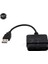 1 Adet Siyah Ps2 Için Ps3 Pc Video Oyunu Aksesuarı USB Adaptörü Dönüştürücü Kablosu Oyun Denetleyicisi Için Yüksek Hızlı (Yurt Dışından) 3