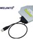 Weıjınto USB 2.0 Mini Sata Iı 7 + 6 13PIN Adaptör Dönüştürücü Kablosu Dizüstü Bilgisayar Cd/dvd Rom Sürücüsü (Yurt Dışından) 2