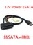 50CM Esata Power Esata Combo - Sata 22PIN ve Ide 4pin 5V 12V 3 5 Için Kablo Adaptörü (Yurt Dışından) 1