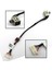 Yeni Güç Jakı Dell Inspiron 15-5000 5551 5558 5555 5559 3552 3558 14 5455 5458 P51F DC30100UD00 0KD4T9 Demeti Dc-In Kablosu (Yurt Dışından) 1