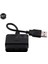 1 Adet Siyah Ps2 Için Ps3 Pc Video Oyunu Aksesuarı USB Adaptörü Dönüştürücü Kablosu Oyun Denetleyicisi Için Yüksek Hızlı (Yurt Dışından) 4