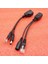 Adaptör Kablosu Konnektörler Pasif Güç Kablosu Ethernet 1 Çift Enjektör Kablosu RJ45 Anahtarı Poe T5D2 (Yurt Dışından) 3