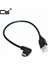Sağ Açılı USB 3.1 Tip C Usb-C - USB 2.0 Kablosu Tablet ve Cep Telefonu Için 90 Derece Konektör 25 cm (Yurt Dışından) 1