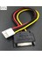 Kablo Sata 15PIN Erkek 4pin Dişi Fdd Disket Adaptörü Sabit Disk Güç Kabloları Kablosu 20 cm D Bağlantı Noktası Küçük 4pin Sata Güç Kablosu (Yurt Dışından) 1