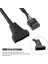 Yenı Anakart Başlık Adaptörü USB 2.0 9 Pin Dişi Anakart USB 3.0 20 Pin Erkek USB 2.0 Ila 3.0 Adaptör Uzatma Kablosu (Yurt Dışından) 1