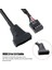 Yenı Anakart Başlık Adaptörü USB 2.0 9 Pin Dişi Anakart USB 3.0 20 Pin Erkek USB 2.0 Ila 3.0 Adaptör Uzatma Kablosu (Yurt Dışından) 2