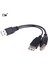 USB 2.0 A Erkek - Çift Veri USB 2.0 A Dişi + Güç Kablosu USB 2.0 A Dişi Uzatma Kablosu 20CM (Yurt Dışından) 2