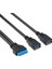 2 Port USB 3.0 Dişi - Anakart 20PIN Ön Panel Için Başlık Kablosu 20CM (Yurt Dışından) 4