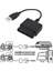 USB Adaptörü Dönüştürücü Kablosu Oyun Denetleyicisi Ps2'den Ps3'e Pc Video Oyunu Aksesuarları (Yurt Dışından) 2