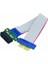 Yükseltici Pcı-E Pci Express 1x X1 Yuvası Yükseltici Kart Genişletici Uzatma Şerit Flex Yeniden Yerleştirme Kablosu 20 cm (Yurt Dışından) 2