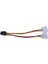 10 Adet/takım Çift Molex 4-Pin'den Bir Pcı-E 6-Pin Güç Konektörü Y Adaptör Kablosu (Yurt Dışından) 3