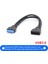 USB Uzatma Kablosu Usb3.0 20PIN Dişi USB 3.0 20 Pin Erkek Uzatma Kablosu Anakart Anakart Kablo Genişletici (Yurt Dışından) 1