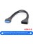 USB Uzatma Kablosu Usb3.0 20PIN Dişi USB 3.0 20 Pin Erkek Uzatma Kablosu Anakart Anakart Kablo Genişletici (Yurt Dışından) 2