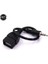 3.5mm Erkek Ses Aux Jakı USB 2.0 Tip A Dişi Otg Dönüştürücü Adaptör Kablosu Araba Mp3 Için (Yurt Dışından) 3