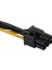 5 Adet 15PIN Sata Güç - 6pin Pcı-E Pcı Express Adaptör Kablosu Video Araba Için (Yurt Dışından) 4