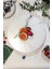 SUNUM360 Beyaz Mermer Desenli, Dönen Standlı Lüx Servis Sunum Tabağı. Dönen Pasta ve Peynir Tabağı Standı Lazy Susan 1