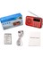 Y-619 Mini Fm Radyo Taşınabilir 3W Hoparlör 2 Inç Ekranlı (Yurt Dışından) 5