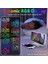 Dijital Prksiyon Alarm Saat Rgb Işık Ayarlı Çift Alarm Ayarı (Yurt Dışından) 5