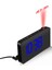 USB ile Çalışan Mavi Dönebilen Prksiyonlu Işıklu Alarm Saat Iki Alarmlı (Yurt Dışından) 2