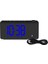 USB ile Çalışan Mavi Dönebilen Prksiyonlu Işıklu Alarm Saat Iki Alarmlı (Yurt Dışından) 3