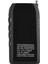 Sw Fm Mw Radyo Mini Cep Digital Mp3 Oynatıcı Tf Kart Destekli (Yurt Dışından) 4