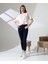 Çiçek Tül Detaylı Nakışlı Bluz T-Shirt 1