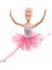 HLC25 Barbie Işıltılı Balerin Bebek 4