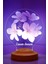 Canım Annem Plumeria Çiçeği Hediyesi 3D LED Lamba 1