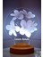 Canım Annem Plumeria Çiçeği Hediyesi 3D LED Lamba 2