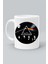 Rock Müzk Grup Pink Floyd Logo Baskılı Beyaz Kupa Bardak 1