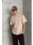 Erkek %100 Pamuk Oversize Basic T-Shirt 3