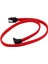 50CM Sata 3.0ııı Sata3 7pin 6gb/s Veri Kablosu Naylon Kılıflı (Kırmızı) (Yurt Dışından) 2