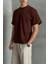 Erkek %100 Pamuk Oversize Basic T-Shirt 4