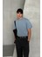 Erkek %100 Pamuk Oversize Basic T-Shirt 1