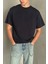 Erkek %100 Pamuk Oversize Basic T-Shirt 1