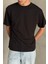 Erkek %100 Pamuk Oversize Basic T-Shirt 2