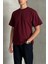 Erkek %100 Pamuk Oversize Basic T-Shirt 2