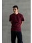 Erkek %100 Pamuk Oversize Basic T-Shirt 3
