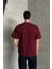 Erkek %100 Pamuk Oversize Basic T-Shirt 4