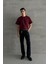 Erkek %100 Pamuk Oversize Basic T-Shirt 5
