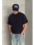 Erkek %100 Pamuk Oversize Basic T-Shirt 3