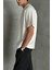 Erkek %100 Pamuk Oversize Basic T-Shirt 2