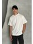 Erkek %100 Pamuk Oversize Basic T-Shirt 4